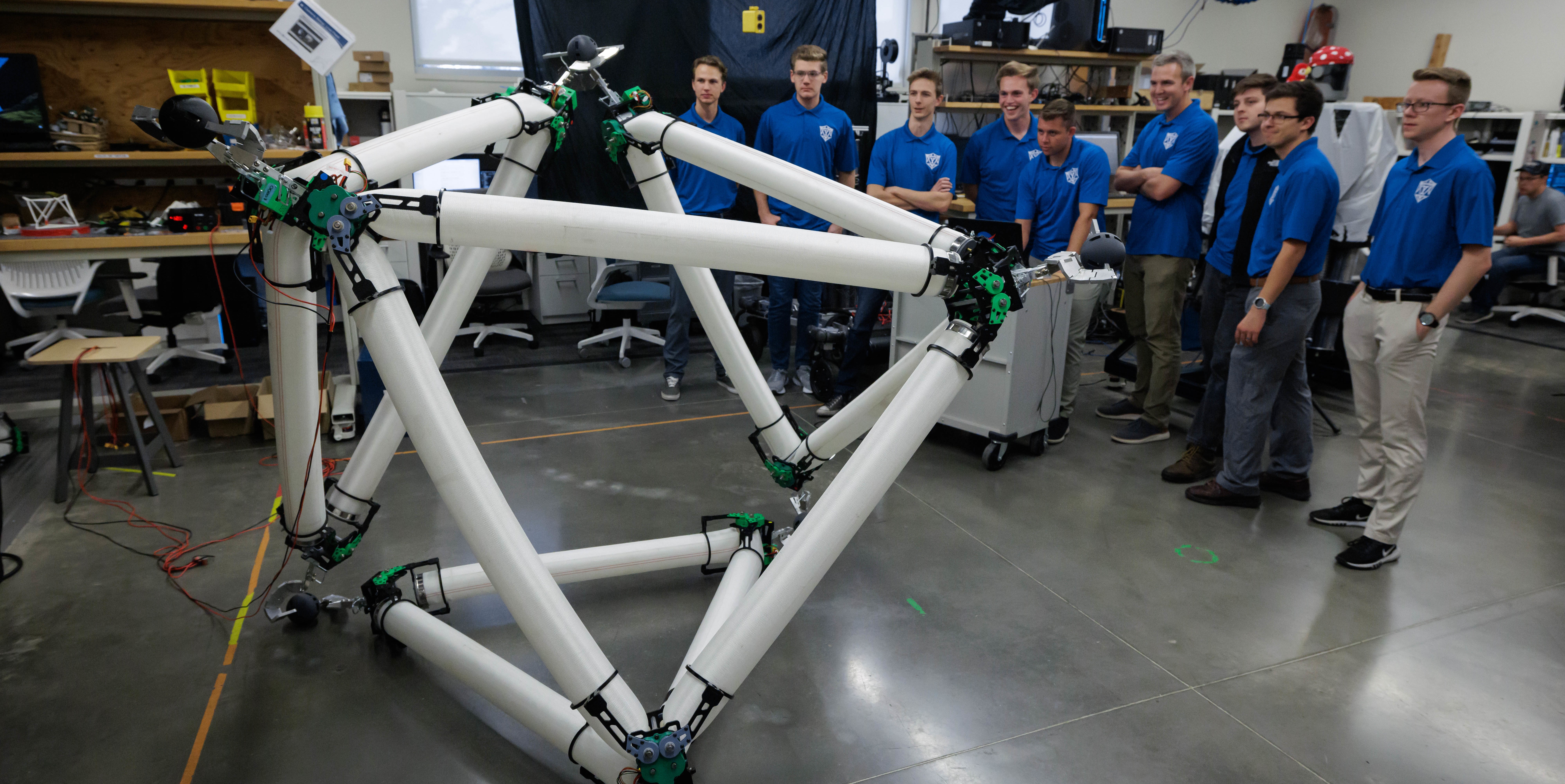 NASA Lunar Robot Project
